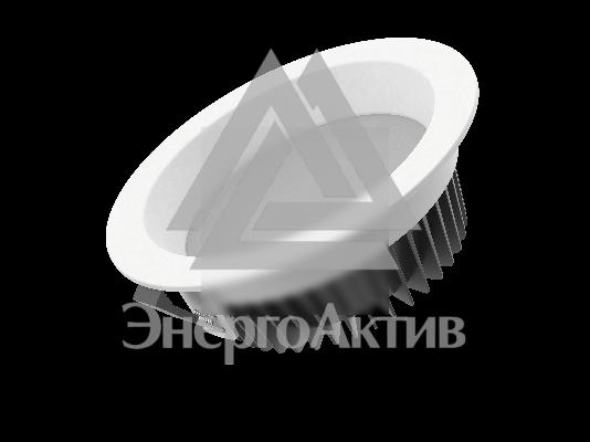 Светильник светодиодный ВАРТОН Downlight круглый встраиваемый 230*84 40W 4000K IP54 купить по выгодной цене с доставкой