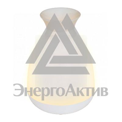 ULD-R200 LED/100Lm/3000K/RGB WHITE Настольный светильник — ваза, 3W. Встроенный аккумулятор 1800mAh. Сенсорный выключатель. Белый. ТМ Uniel (ULD-R200-0002) купить по выгодной цене с доставкой