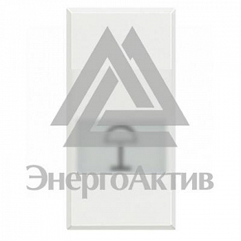 Axolute Клавиши с подсветкой для выключателей AXIAL 1 модуль символ Настольный свет белый купить по выгодной цене с доставкой